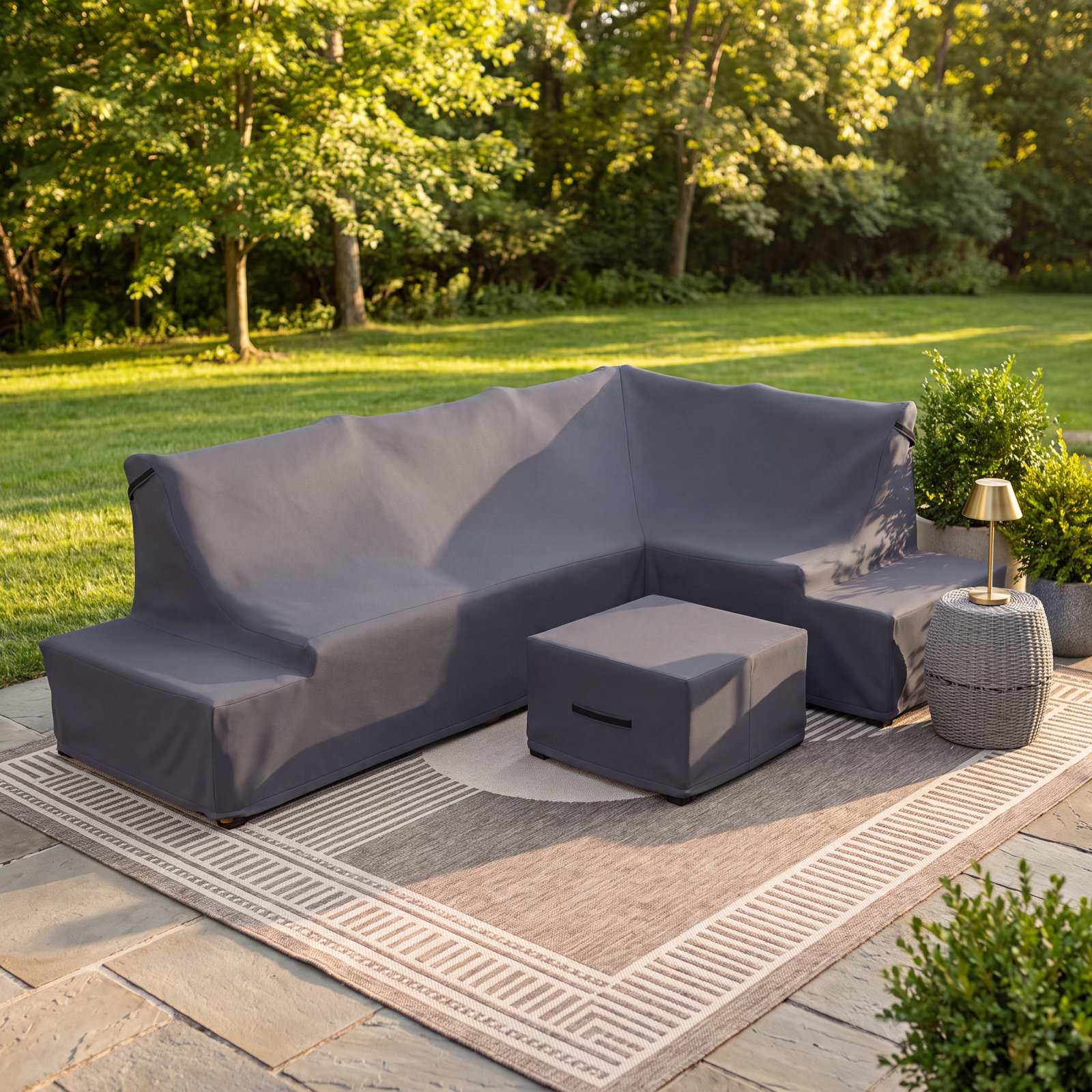 Eucalyptus Patio Conversation Set Cover