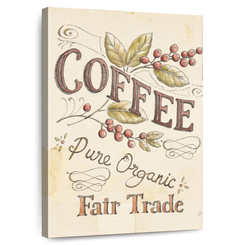 Tergel Authentic Coffee I, 51" H x 34" W