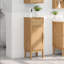 Solid Wood Bathroom Cabinet-608197349