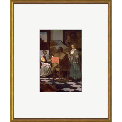 The Concert Print by Johannes Vemeer