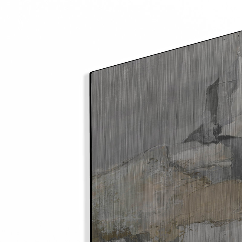  «Nordic Shapes» par Design Fabrikken, art mural en métal, H 12 po x l 24 po