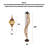 Cascading Mosaic Glass Floor Lamp