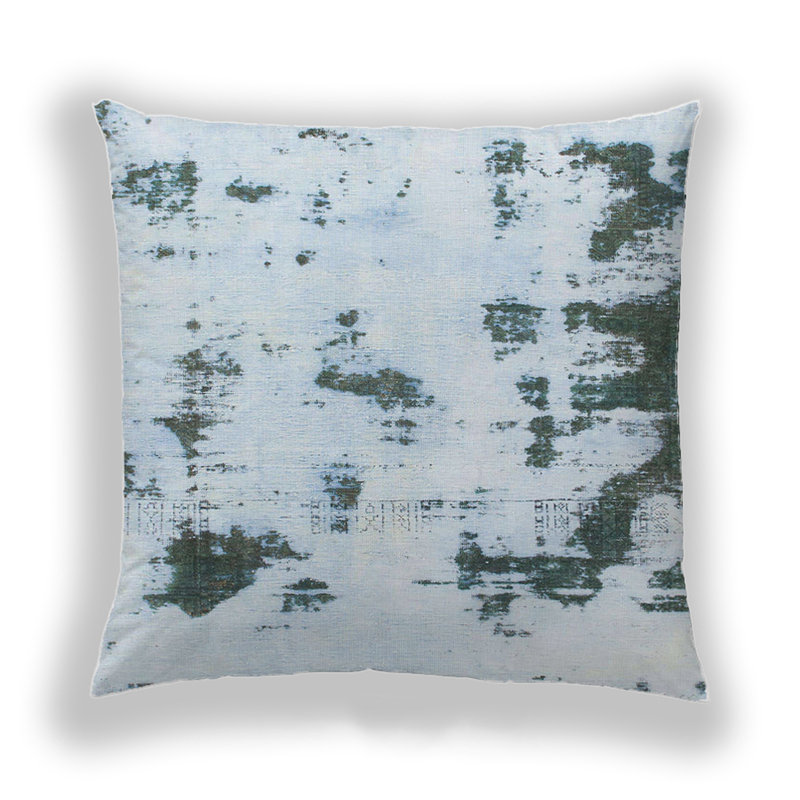 Coussin décoratif abstrait 1127, Microsuède