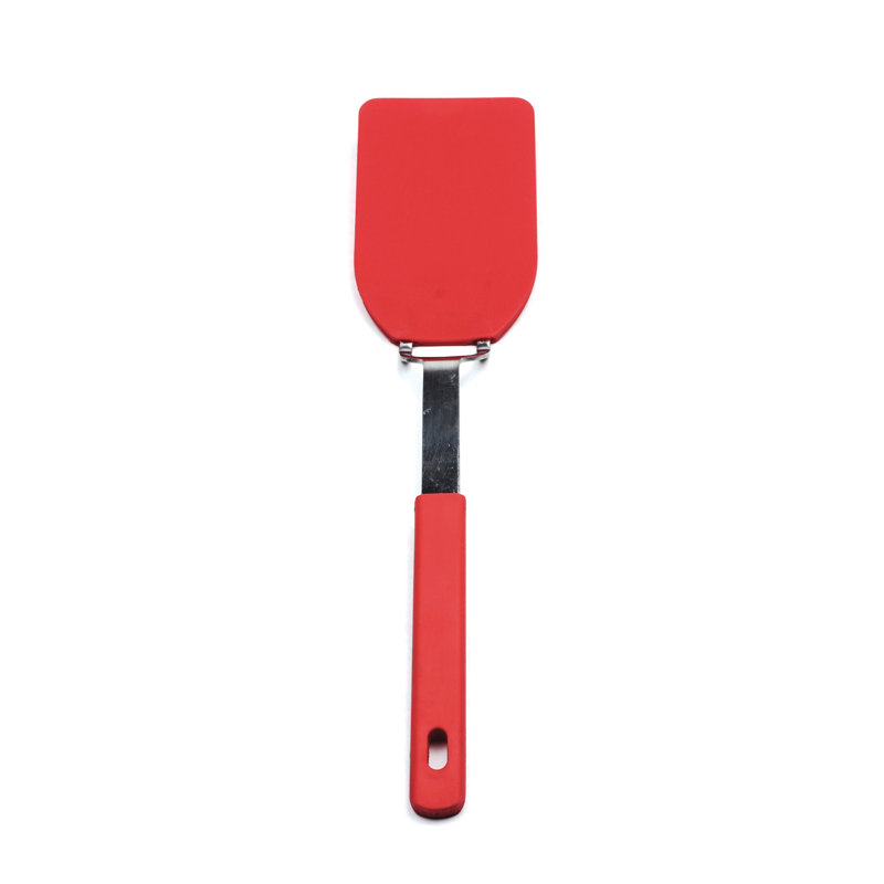 Design Imports Spatula / Turner, Red, 2.75" W x 12" L