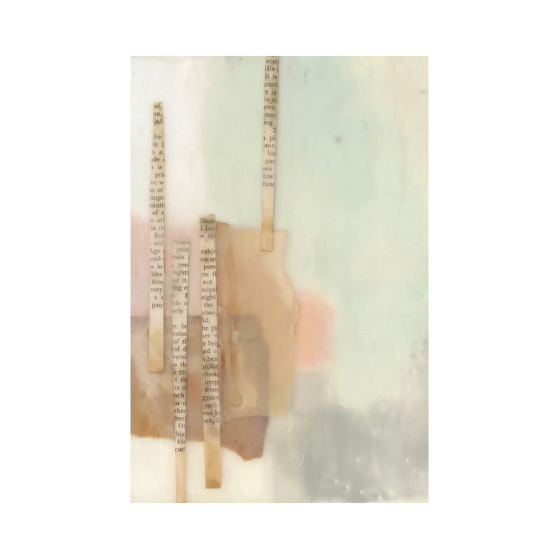 In Line II by Jennifer Goldberger - Wrapped Canvas Painting, 152.5 cm H x 101.5 cm W