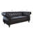 62'' Faux Leather Loveseat-676781486