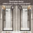 28"X 72" Pivot Shower Door Aluminum Frame, Half Frame ,1/4"(6Mm) Tempered Glass Explosion Proof Film,Stainless Steel Handle-114613238