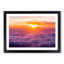 Sunrise over Bali in Abstract - Picture Frame Graphic Art Print-55724187-55724188
