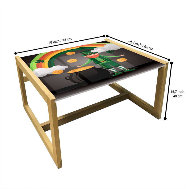 Jaleeya Sled Coffee Table, 62cm H x 74cm W x 40cm D