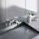 Plumb Tech Bathroom Faucets 2-handle Bathroom Faucet with Drain Assembly