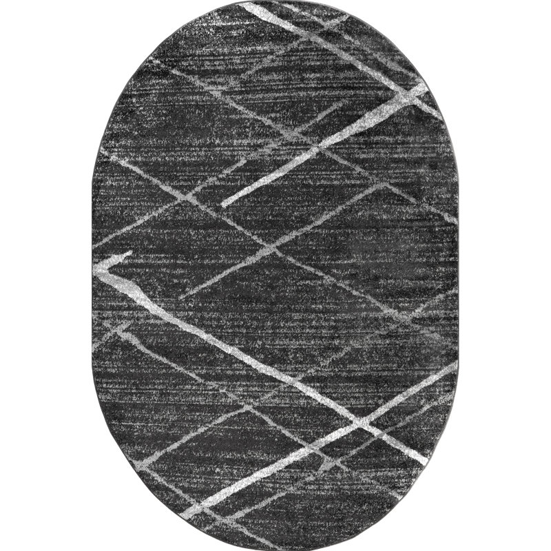 Amiia contemporain tapis, Ovale 4 pi x 6 pi