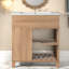Meuble-lavabo en bois naturel-504780168
