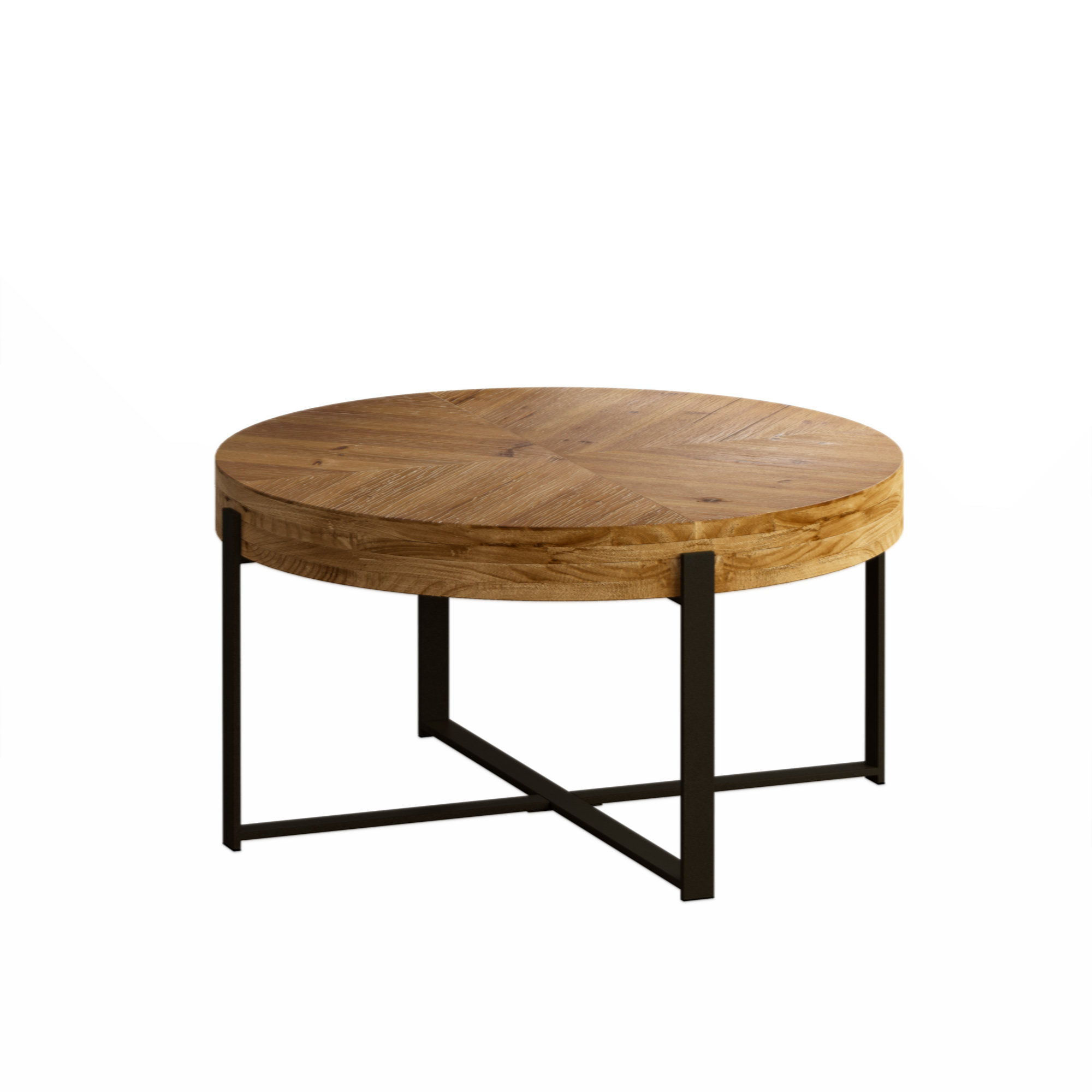 Fir wood 2024 coffee table