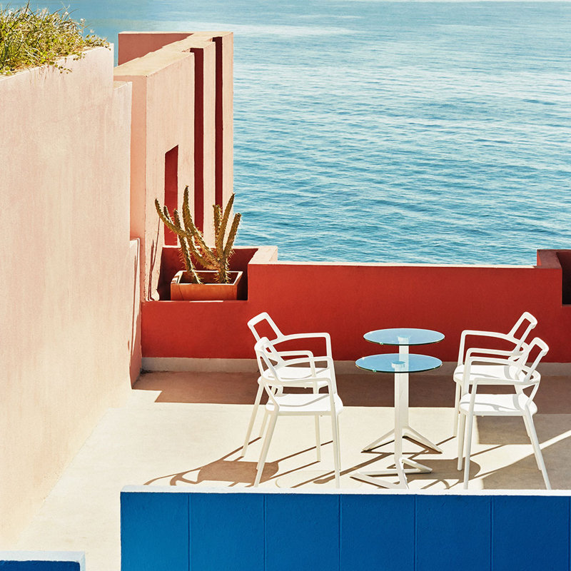 DELTA Chair (Indoor/Outdoor), Ecru