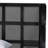 Baxton Studio Cascadia Mid-Century Modern Ebony Wood Wingback Platform Bed-105489790-105489788