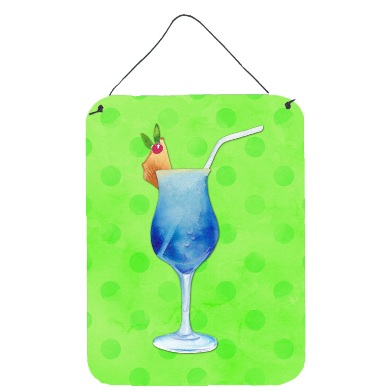 Décoration murale Polkadot, Vert, Summer Cocktail