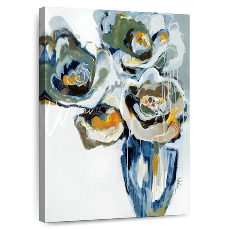Avery Blooms Of Earl Gray, 24" H x 16" W