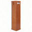 Corner Glass Cabinet Lighted Curio Cabinet Corner Display Case For Living Room, Curio Cabinet, Antique Collection, Wine,Bar Glass Storage Light Included