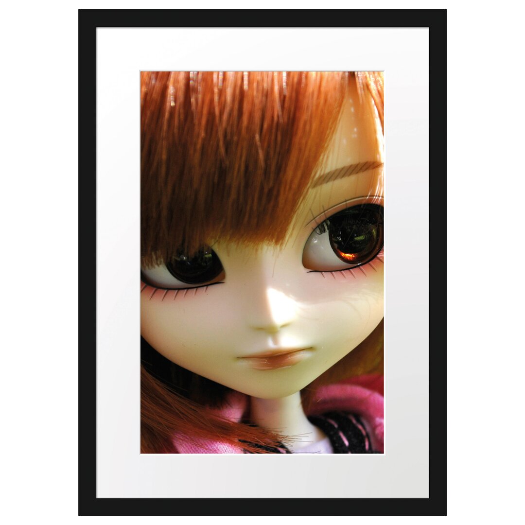 Gerahmter Kunstdruck Pullip Doll in Summer Meadow