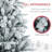 Snow Flocked Artificial Christmas Tree-1234231547