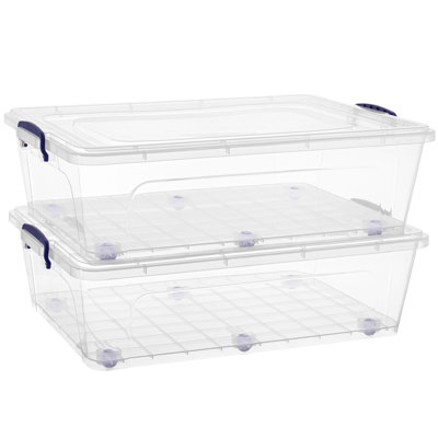 Rebrilliant Plastic Underbed Storage
