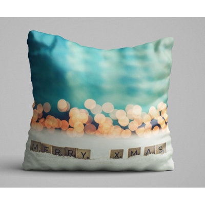 Katheryn Luxury Square Cushion, 17.0 x 17.0 inches | 50% Cotton / 50% Polyester, Washable & Ironable | Soft Silicone Filling, 0.9 lbs | Perfect for Home Decor, Comfortable Couch & Chair Accessory, Stylish Design