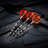 Viper The Freak 22 Gram Nickel Silver Steel Tip Darts Knurled and Shark Fin Barrel-3723355