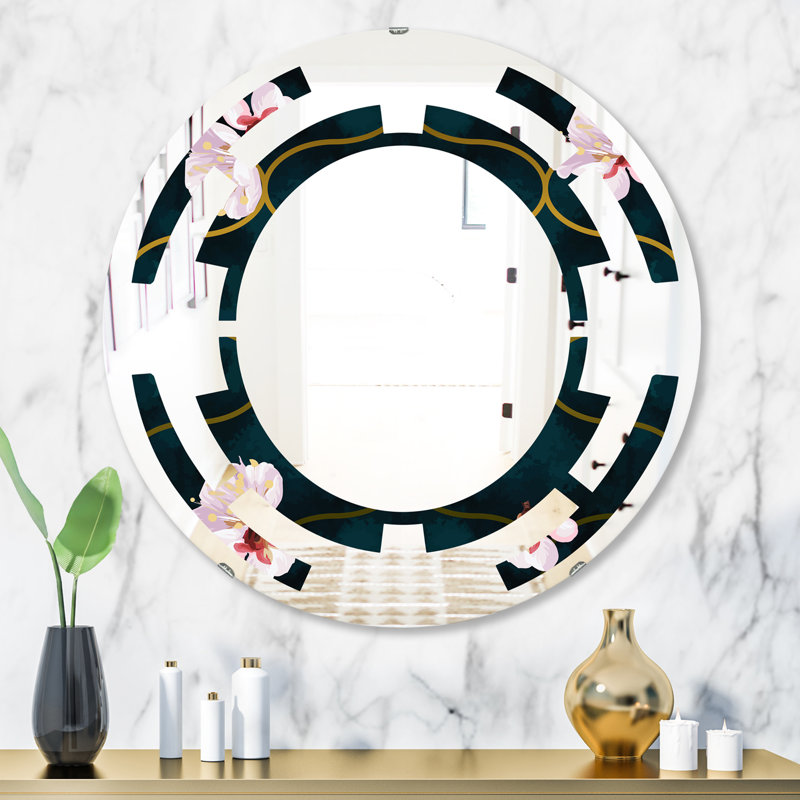 Miroir mural Flower II Space Cottage Americana, H 31,5 po x l po