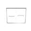 Porte de douche coulissante double semi-sans cadre avec verre trempé transparent de 1/4 po de 56 po x l 58 po x H 58 po-120146701