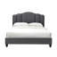 Lit tapissier festonné Wetherley-96216066