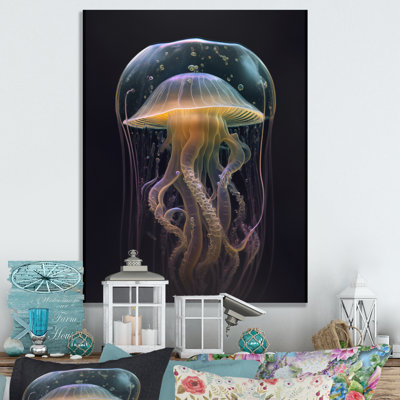Méduse II - reproduction sur toile