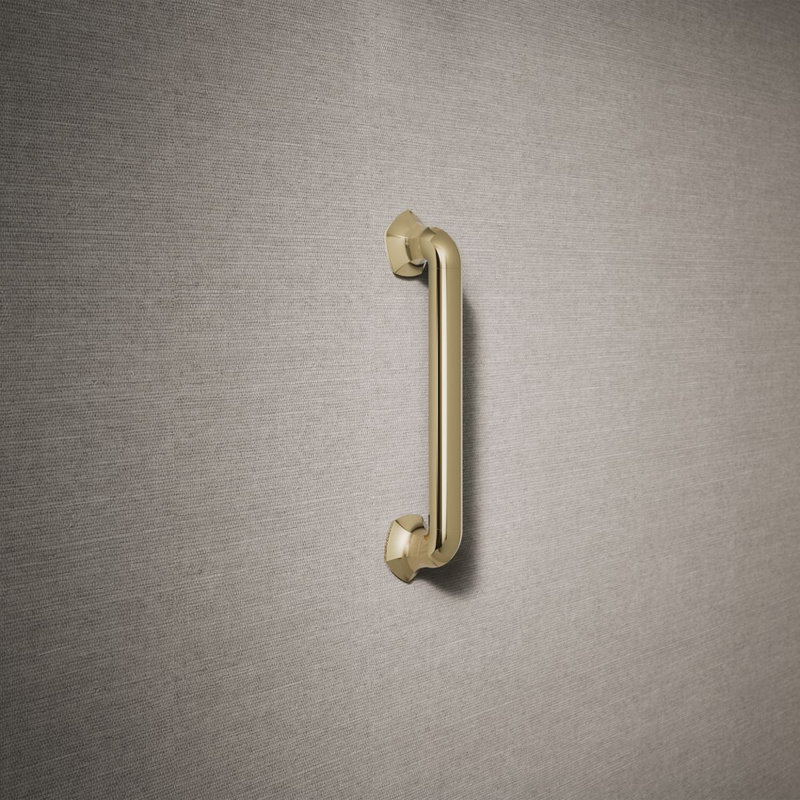 Occasion Grab Bar, 12", Vibrant French Gold