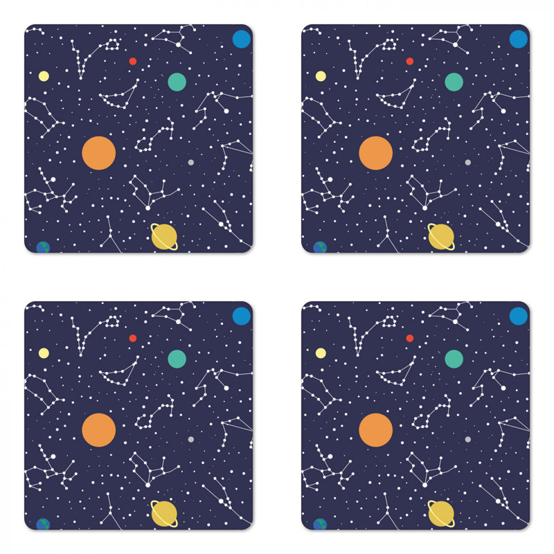 Sous-verre à constellation