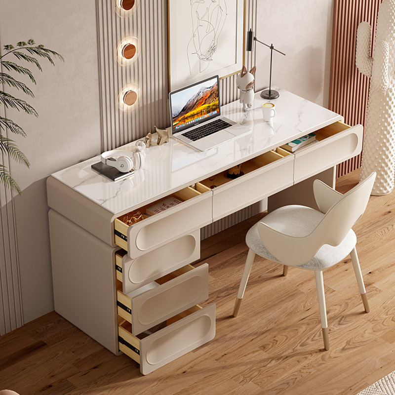 Bureau de style moderne et minimaliste, H 29,92 po x l 47,24 po x P 17,72 po