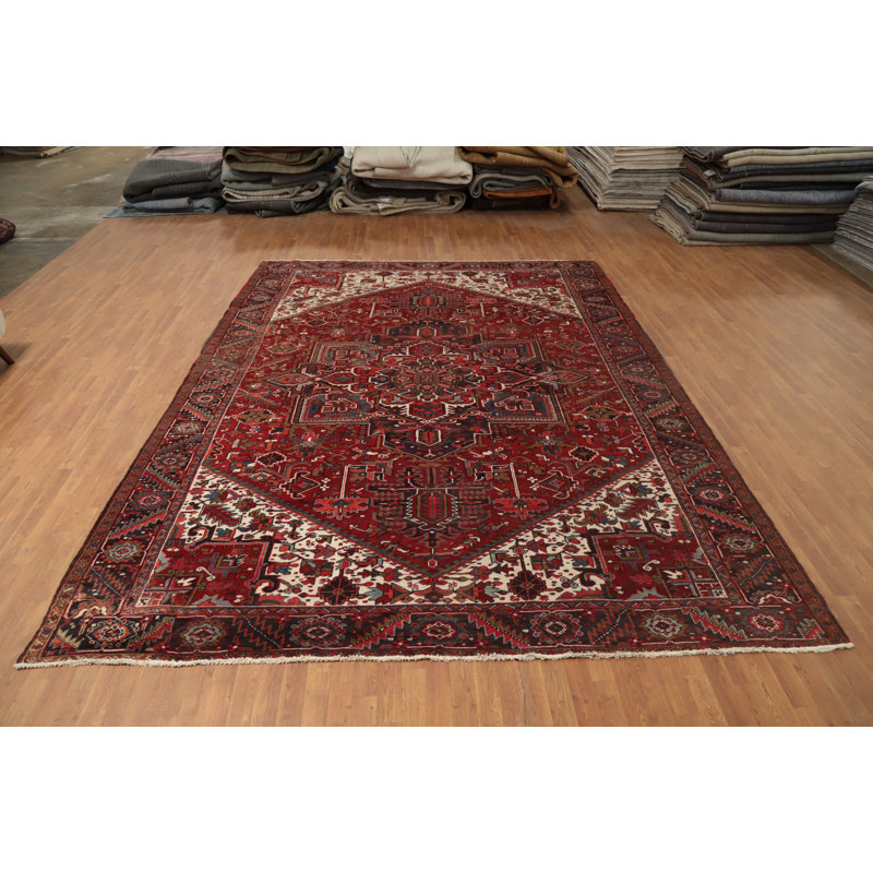 Tapis rouge rétro 10 x 13