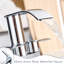 Robinet de lavabo de salle de bain 4 po à poignée double 4 po avec bonde escamotable (ensemble de 2)-106258936