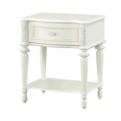 Modern Nightstand Dorothy Nightstand W/1 Drawer