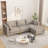 Mervi Upholstered L-Shaped Sectional Reversible-284475696