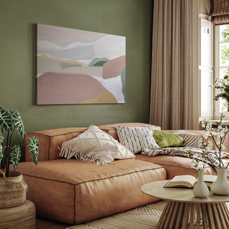 «Mute Horizon Bliss», reproduction sur toile, Toile tendue, H 12 po x l 8 po x P 1,25 po