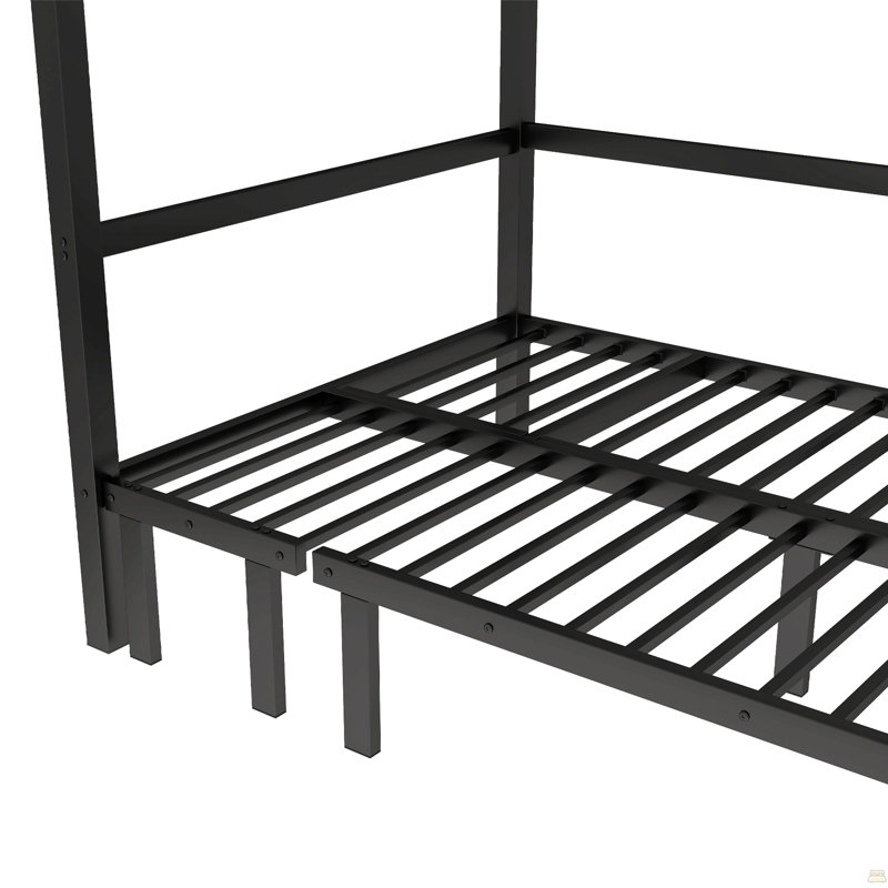 Lit superposé simple TG au-dessus de simple TG, le lit inférieur peut être retiré en trois sections