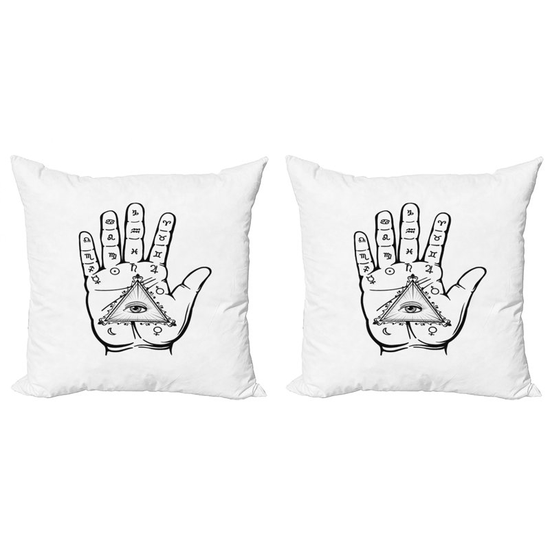 Reversible Pillow Cover, 18" x 18"