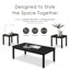 Ensemble de tables basses 3 pièces Brudan-1306000401