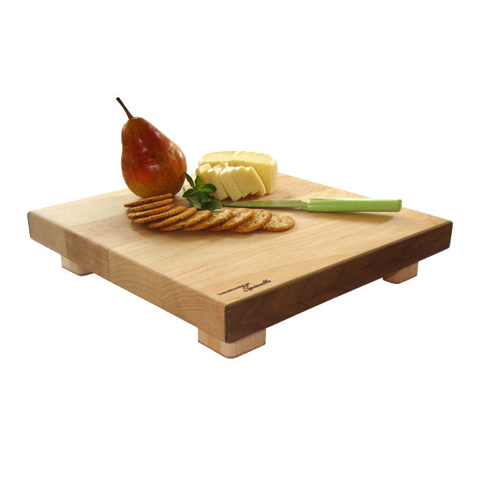 Handmade Maple and Walnut Rectangular Cheese Board