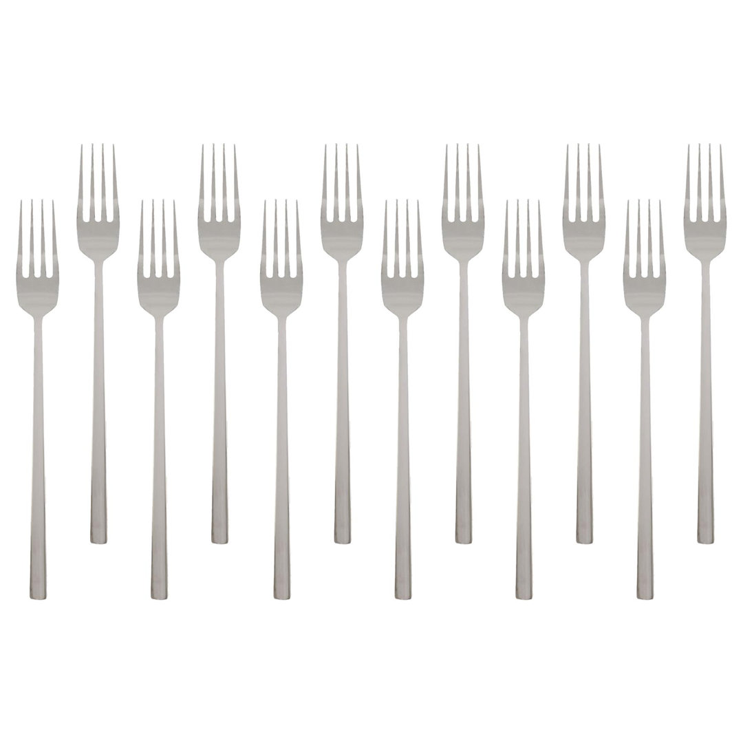 Stainless Steel Cake Forks - 15cm - Pack of 12