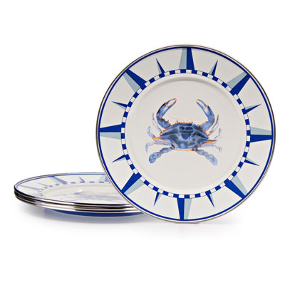 Blue Crab 10.5" Dinner Plate