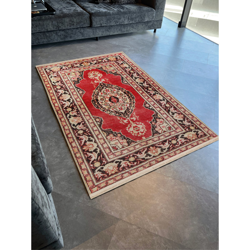 Tapis rectangulaire Virgen, Rectangle 2 pi 8 po x 5 pi