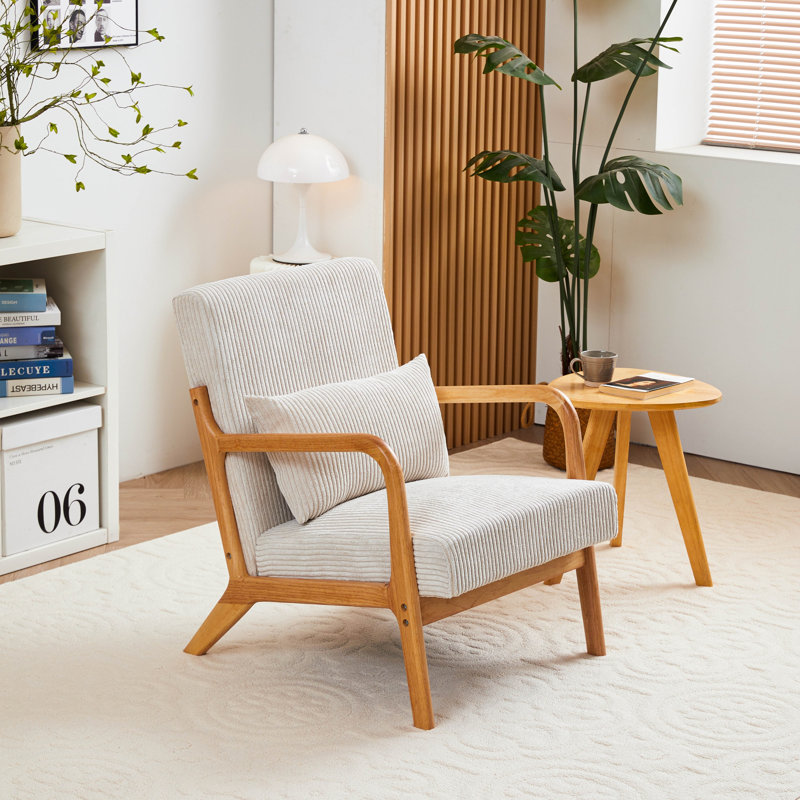 Chaise d'appoint Winnie, Bois naturel