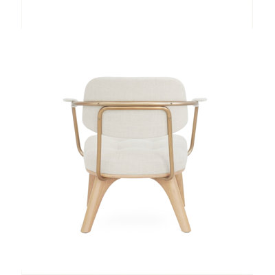 Utility Linen Lounge Chair