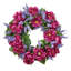 22" Grapevine Wreath With Peonies And Heather-153218389