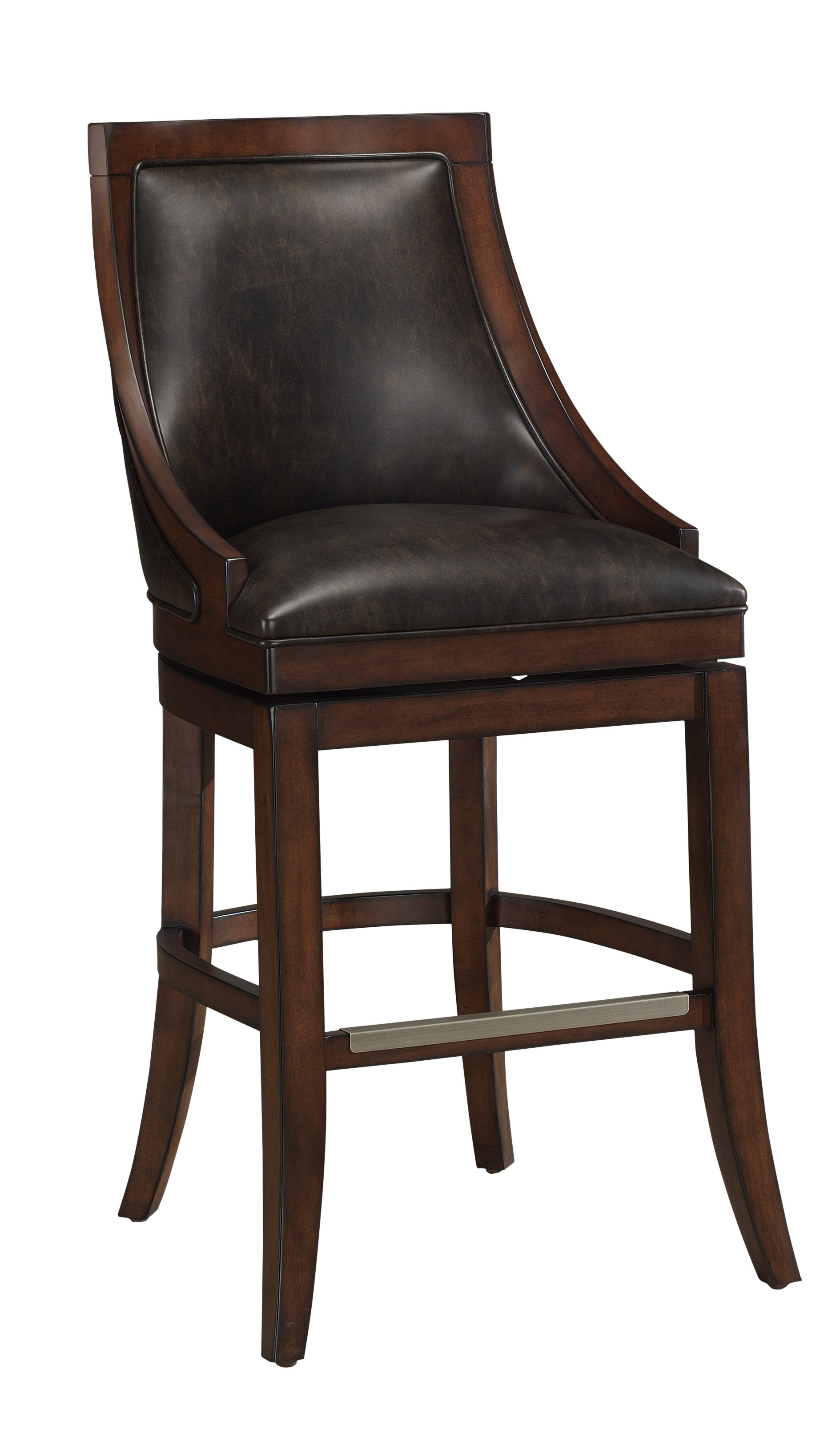 American Heritage Galileo 30" Swivel Bar Stool | Wayfair